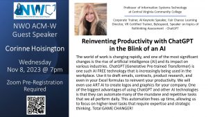 Upcoming Event! Join us for a free virtual speaker event!